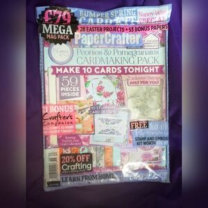 Paper Crafting kit and Magazine